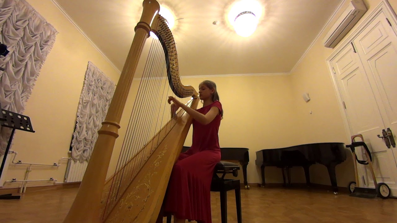 Bubnova Maria harp, Tchaikovsky Petr Barcarolle
