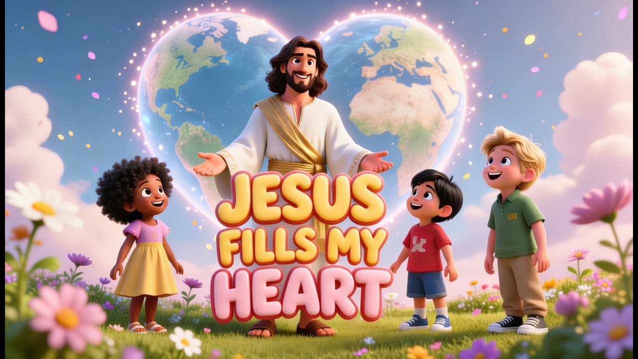 Jesus is My Spark Inside ✨ | Christian Song for Kids #christiansongsforkids