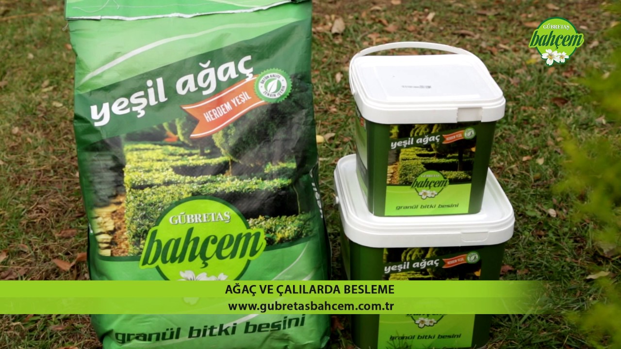 Herdem Yeşil Ağaç ve Çalılarda Gübreleme