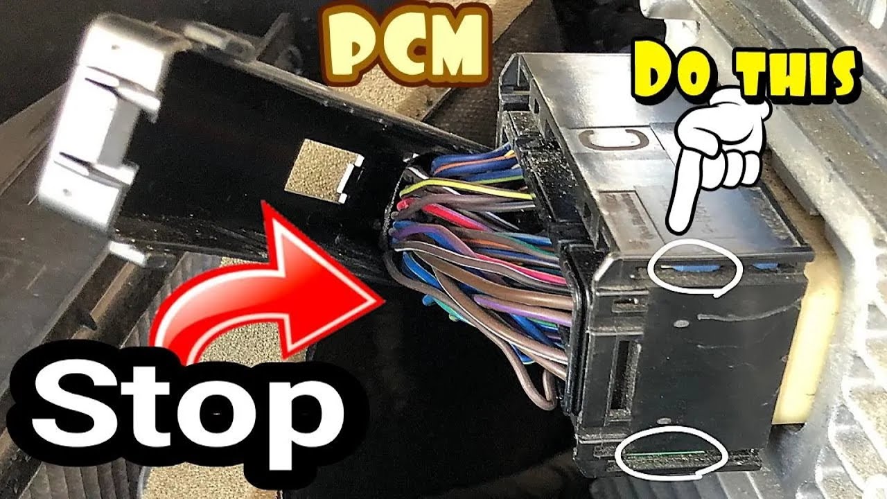 Here's what to do if your car computer PCM ECU Connector do this.