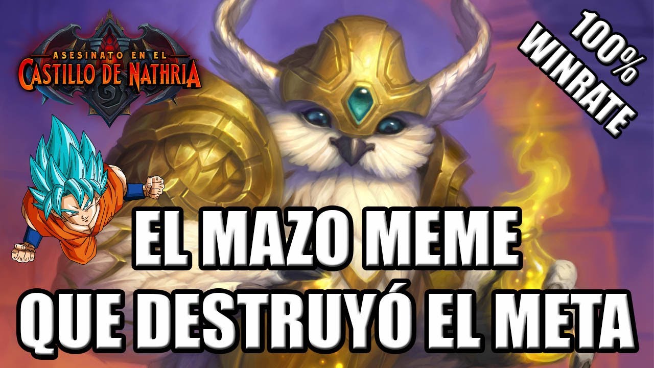 EL MAZO MEME QUE DESTRUYÓ EL META (100% WINRATE) | Paladín Manos de Plata | Hearthstone