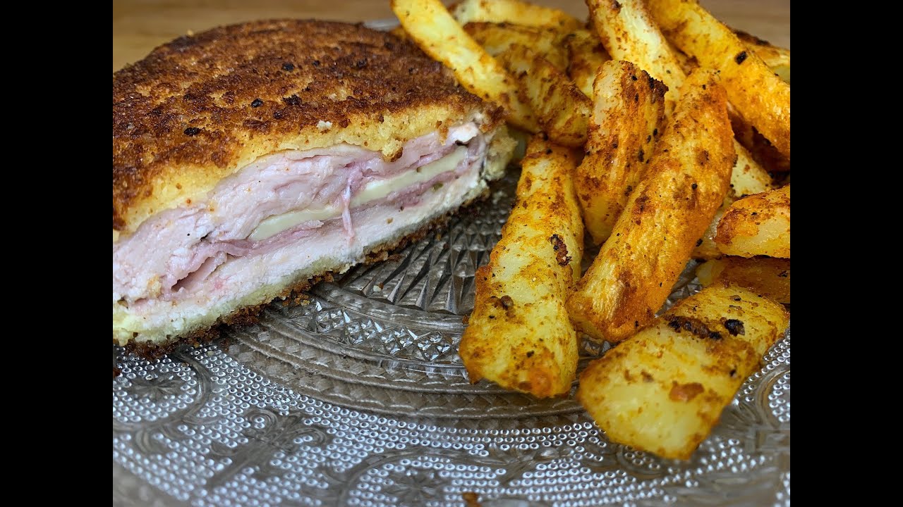 Cordon-bleu, french recipe and oven fried, easy to make for your guests!