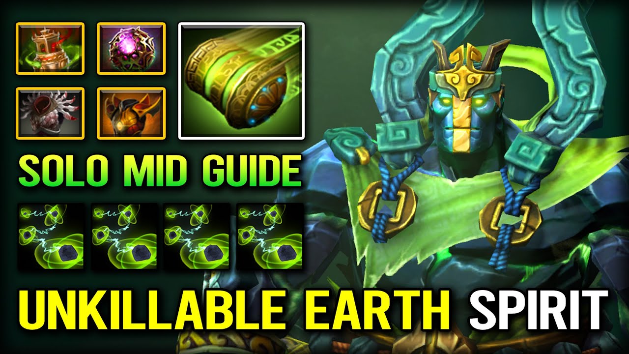 UNKILLABLE SOLO MID GUIDE EARTH SPIRIT | Spirit Vessel + Blade Mail Build | Non-stop Rolling Stone