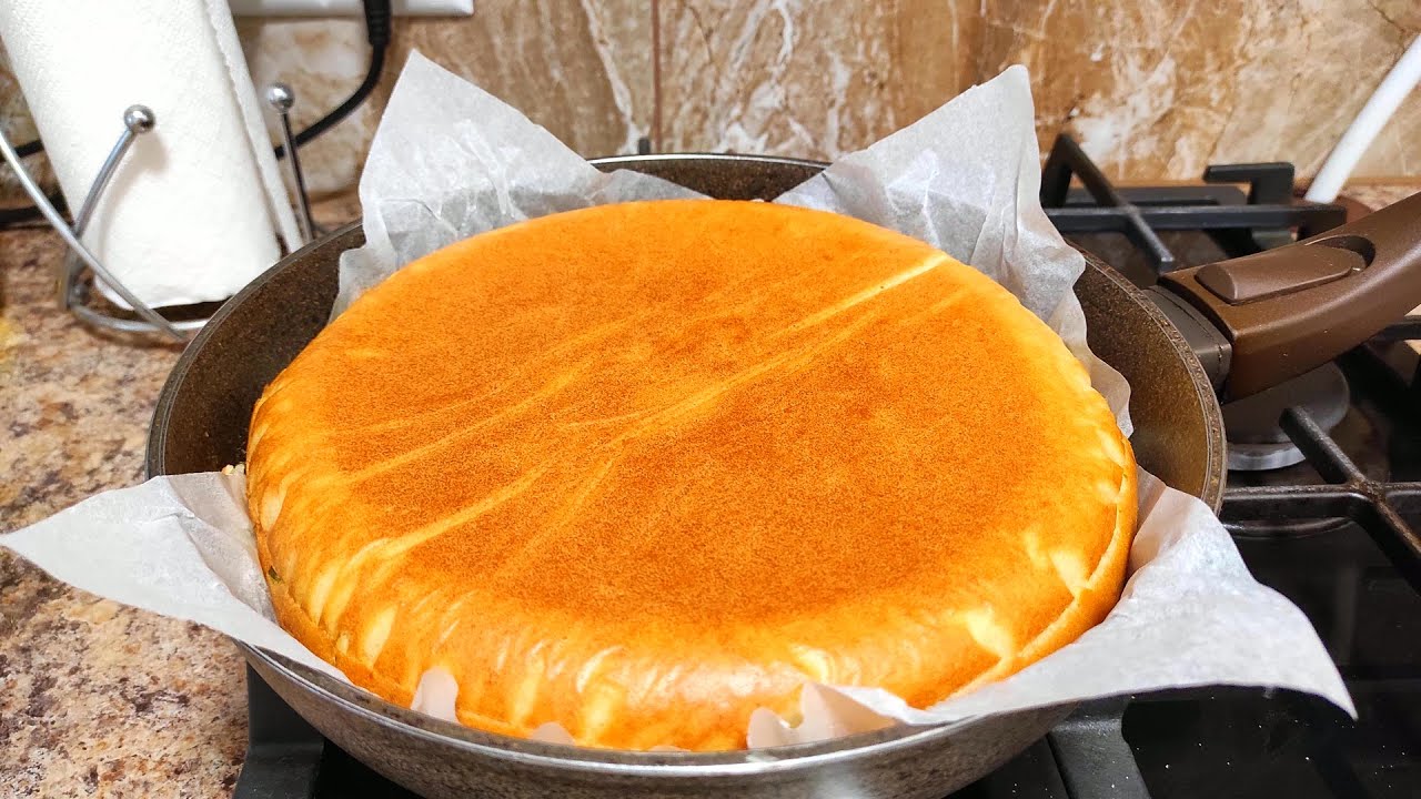 ПИРОГ на Сковороде! В 100 раз Вкуснее любой пиццы! Шикарный Куриный Пирог на Сковороде!