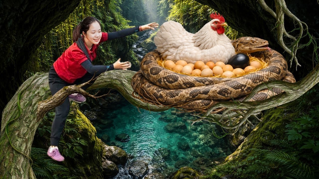 Harvesting 1000kg Of Mutated White Chickens From The Amazon Rainforest For Sale On The Market