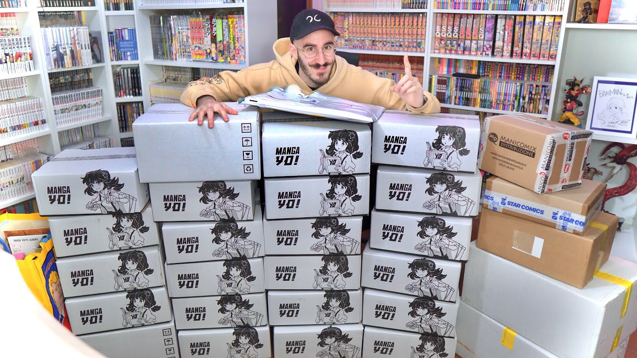 ACQUISTI MANGA PI&Ugrave; GRANDE DI YOUTUBE ITALIA!