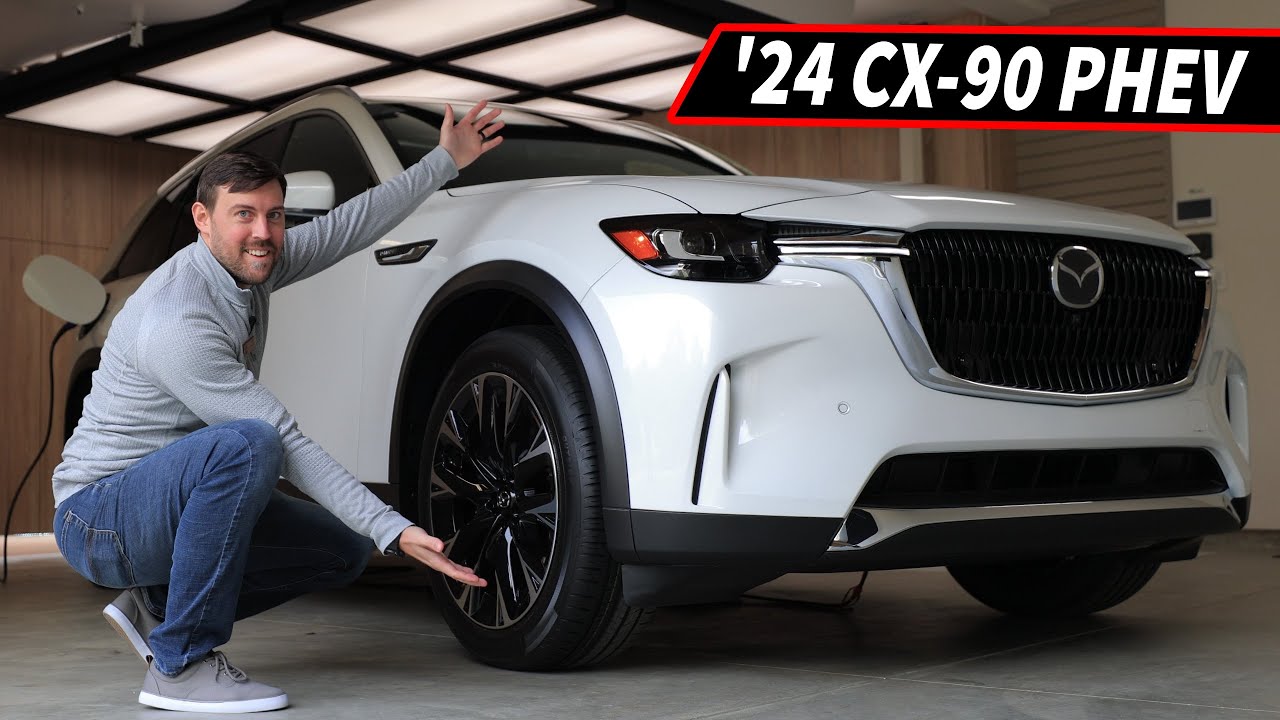 Mazda's all-new 2024 CX-90 is a Premium, Family-sized, and Powerful SUV