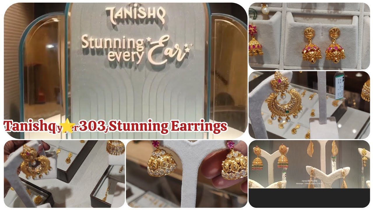 💎 Tanishq Earrings World | 303 Stunning Designs