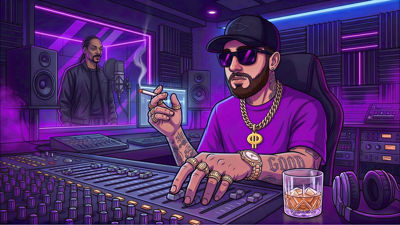 Purple Haze Relax - OG Chill Rap | Bluesy HipHop • Stoner Mood - 420 Vibe