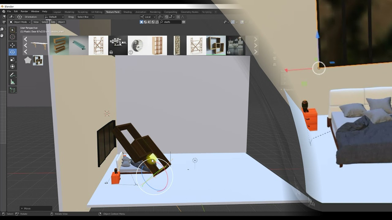 IMVU BLENDER ROOM MAKING