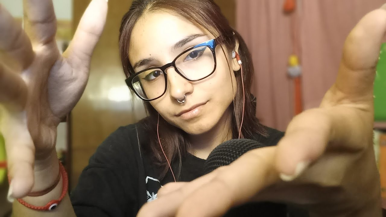 ASMR RÁPIDO focus on me, instrucciones con visuales y mouth sounds