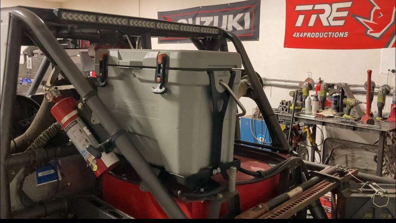 Samurai cooler mount and KOH prep 