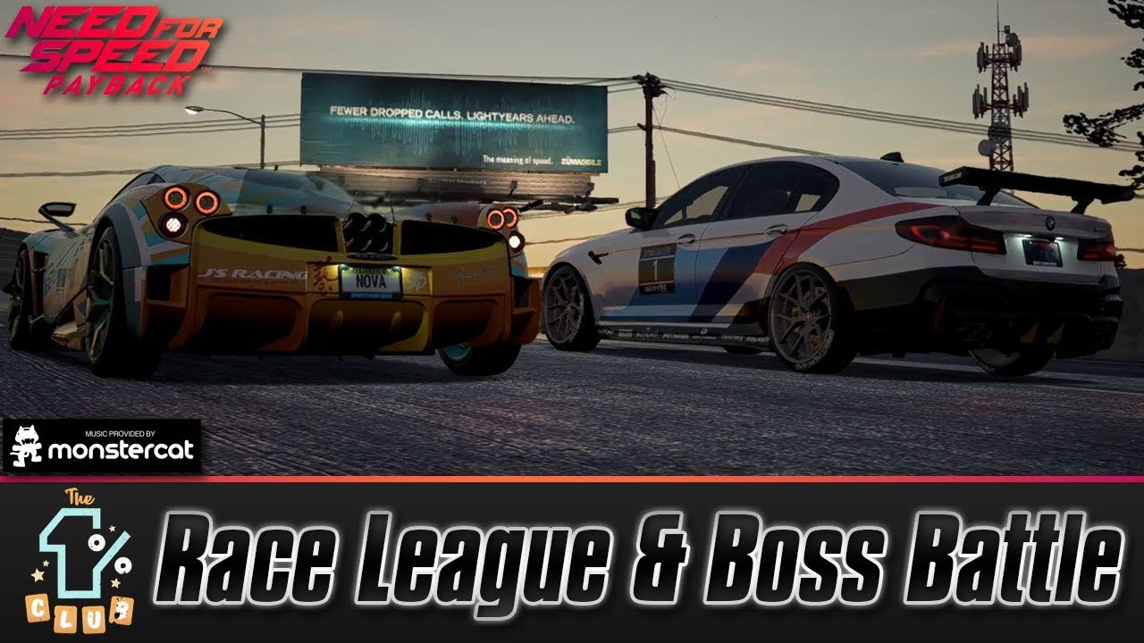 Need For Speed Payback: The One Percent Club | Race League & Boss Battle | WOLF T.F.K. EASTER EGG