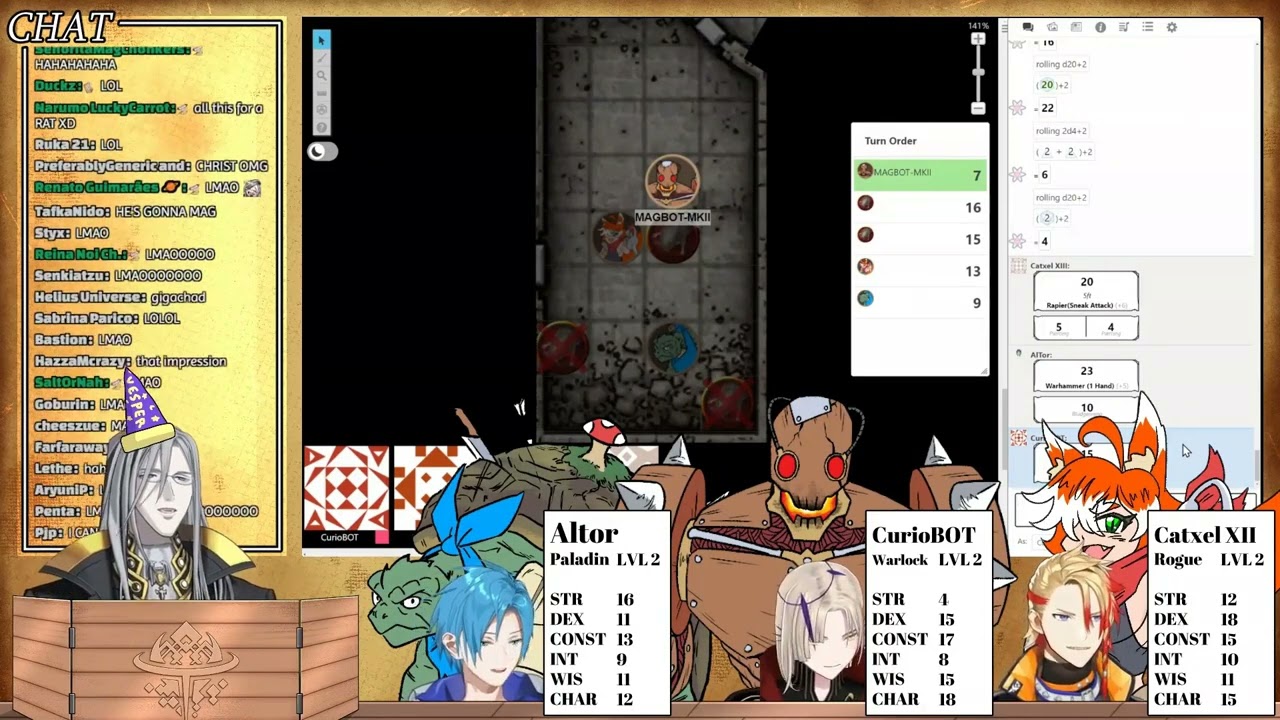 Magni Getting Really Into D&D