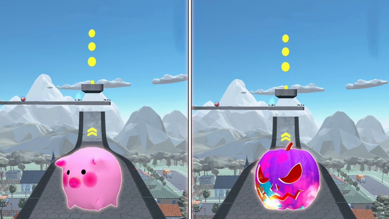 Which balls is best.? Rolling Ball Sky Escape Super SpeedRun Gameplay