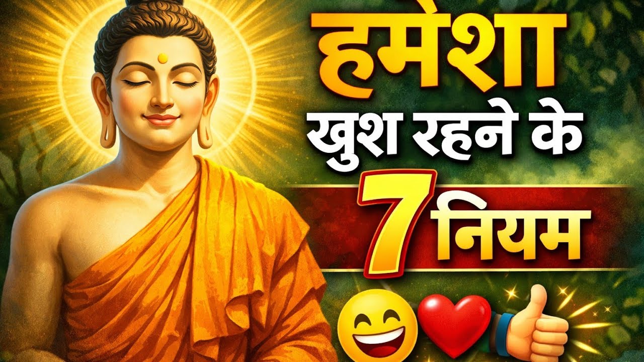 हमेशा खुश रहना है, तो ये 7 बातें याद रखना || Life Changing Rules 