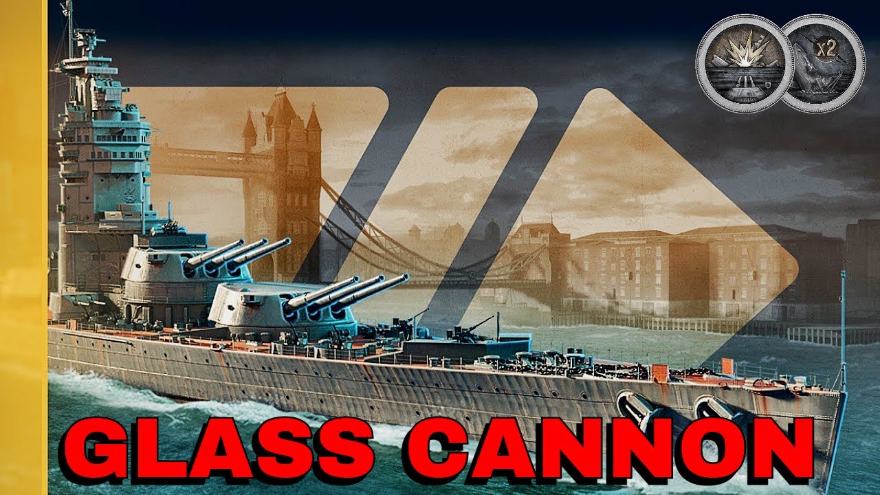 HMS Duncan - A true glass cannon