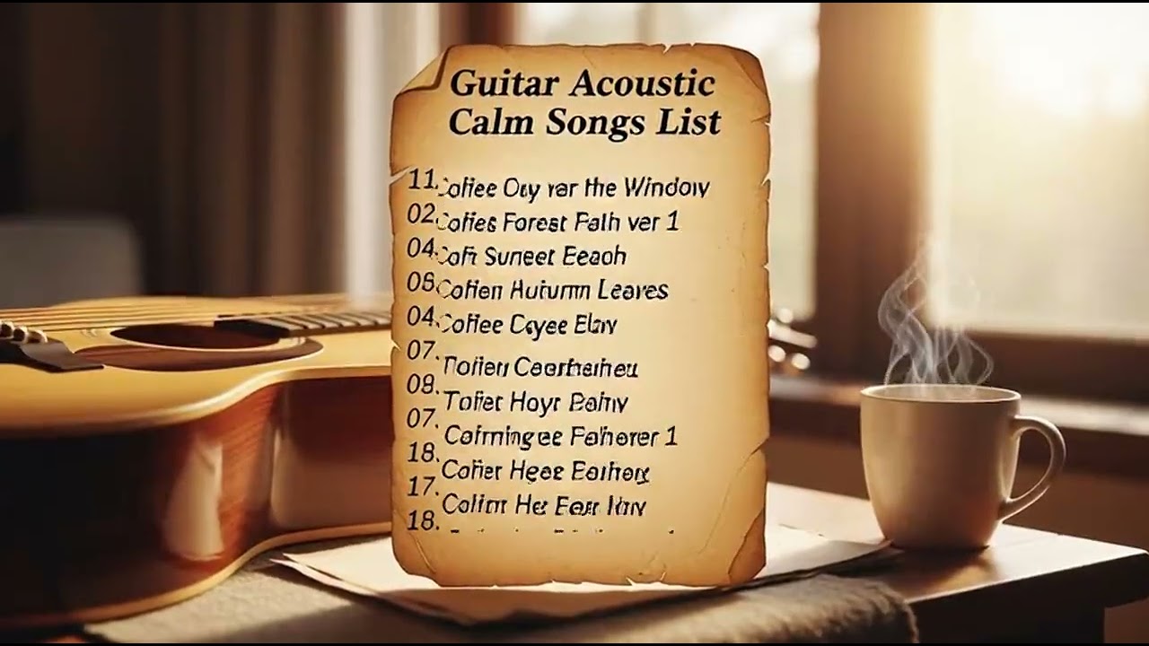 Relaxing Acoustic Guitar 🎵 | Calm Music for Stress Relief & Focus