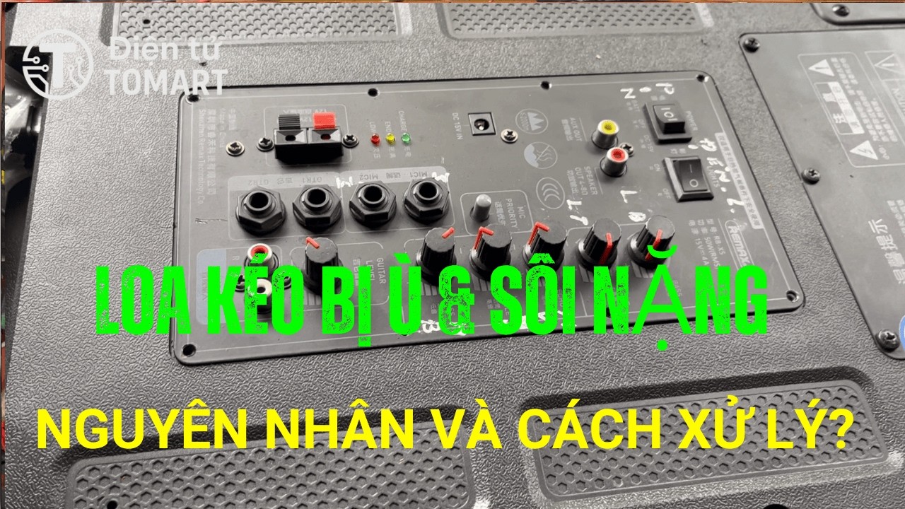 Loa Kéo Bị Ù Và Sôi Nặng Nguyên Nhân Và Cách Xử Lý#sualoakeo