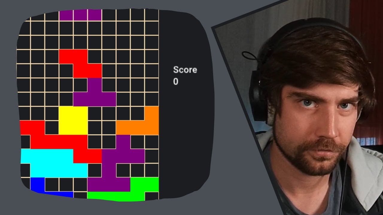 Can I build Tetris from scratch in ONE session? (Uncut, Dear ImGui, C++)
