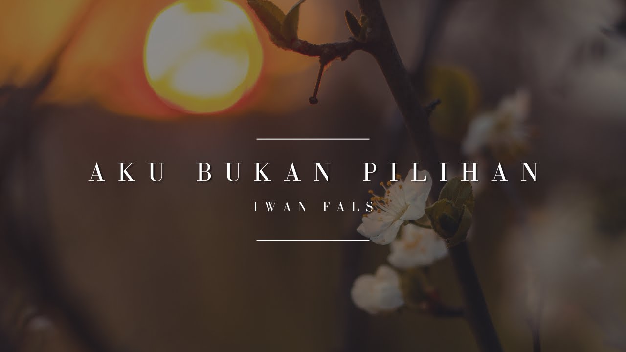 AKU BUKAN PILIHAN-IWAN FALS-VERSI SANTAI