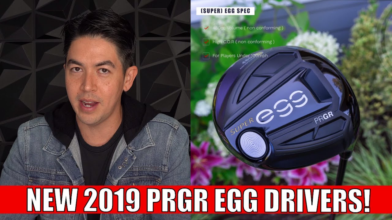 New 2019 PRGR EGG DRIVERS!  Golf Equipment Reviews by Tour Spec Golf