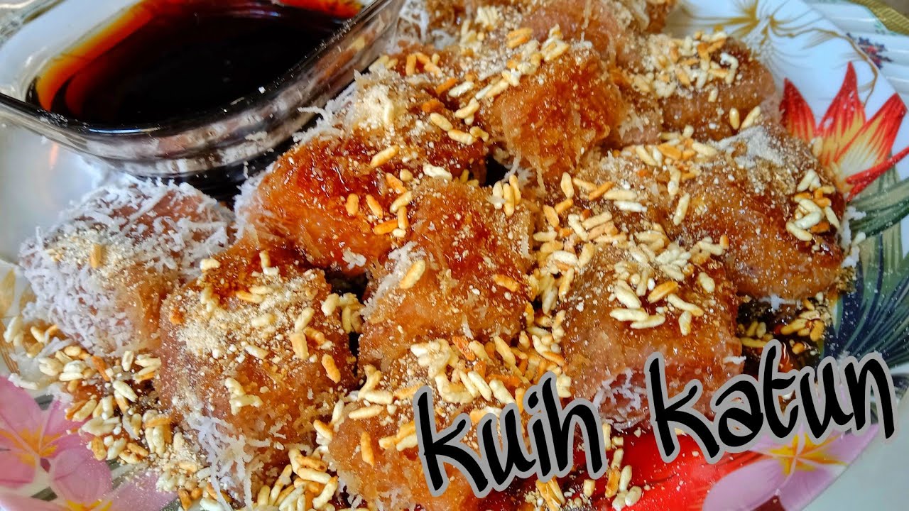 Kuih katun @ kato | kuih katun gambir mudah dan sedap | kuih tradisional kelantan