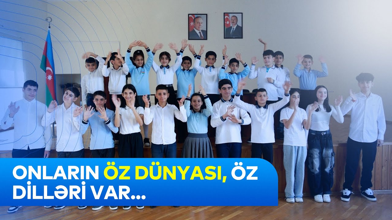 Onların öz dünyası, öz dilləri var...