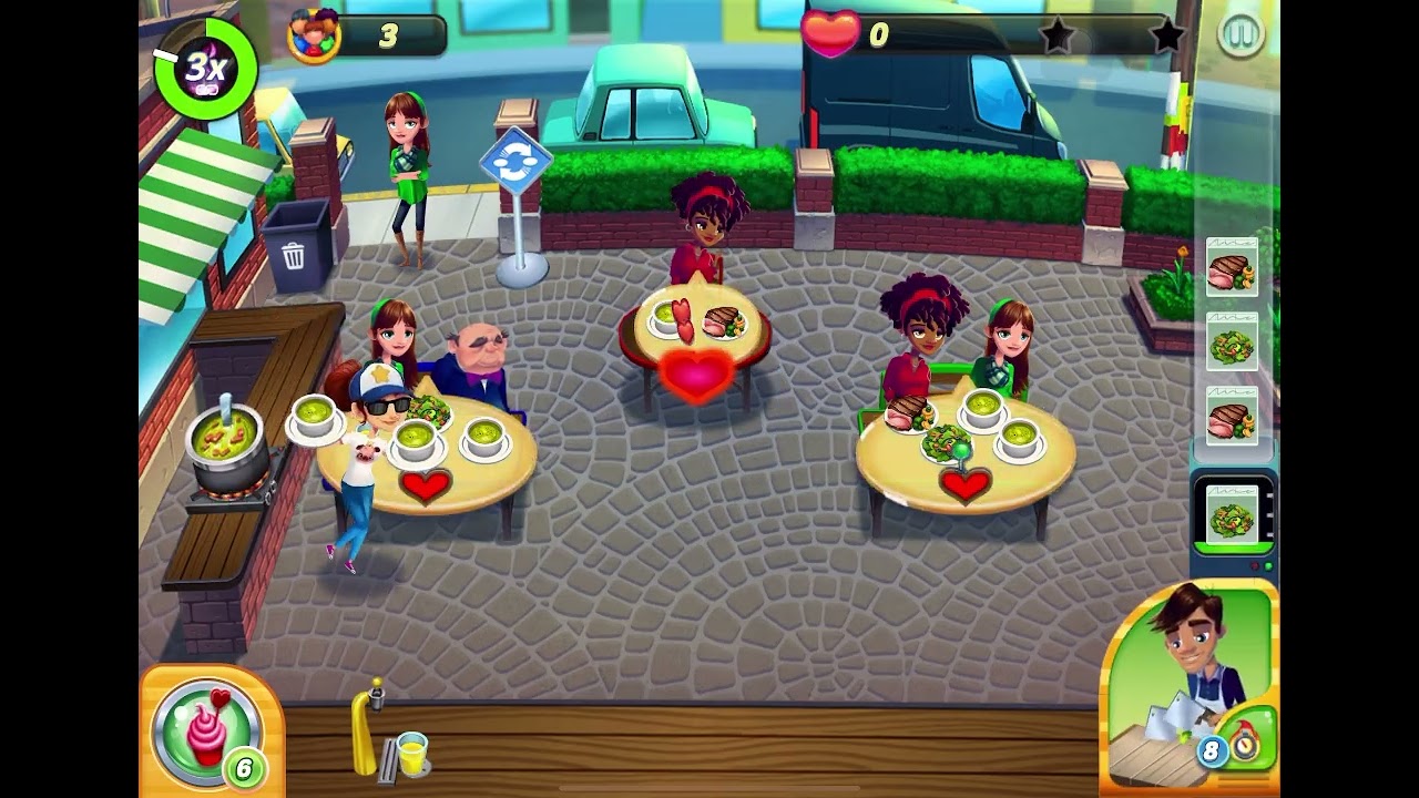 Diner Dash – Full Chapter 3 Gameplay (No Commentary