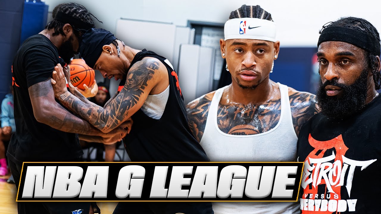 G-League Pros Go 1v1… and It Gets EXTREMELY Physical! | Bruce vs Beno
