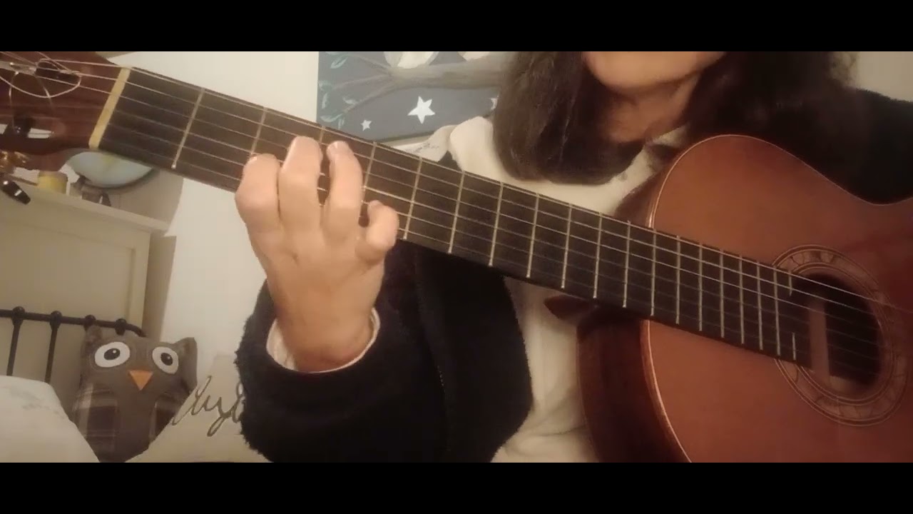 Tens morada em mim, Maro guitar cover