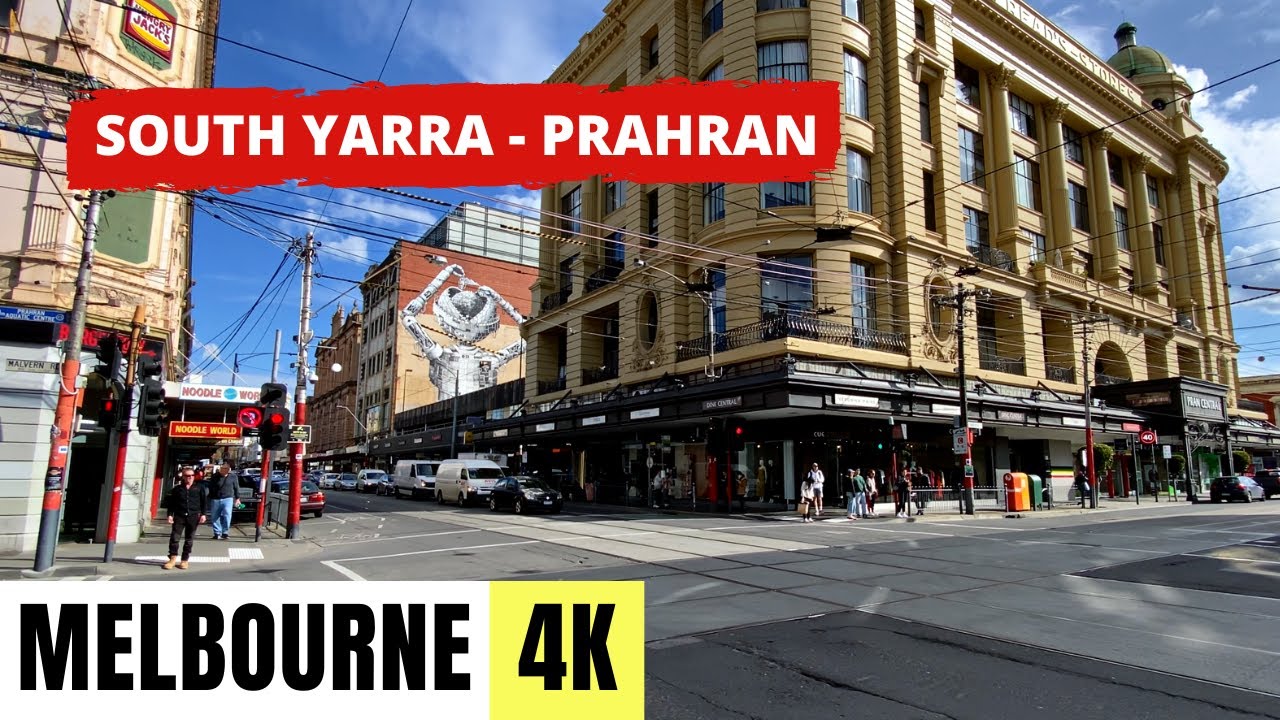 MELBOURNE, AUSTRALIA 🇦🇺 [4K] South Yarra, Prahran, Windsor — Walking Tour