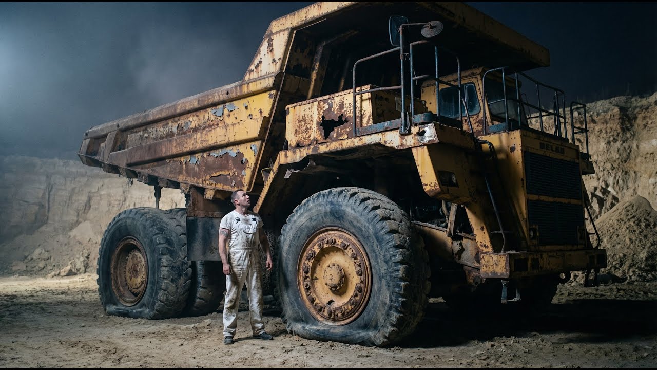 🔥 290 TONELADAS DE ÓXIDO → BELAZ PERFECTO | RESTAURACIÓN COMPLETA 🔥