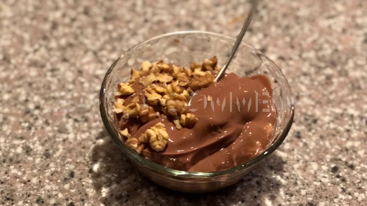 Easy homemade Chocolate Pudding made in a Vitamix blender
