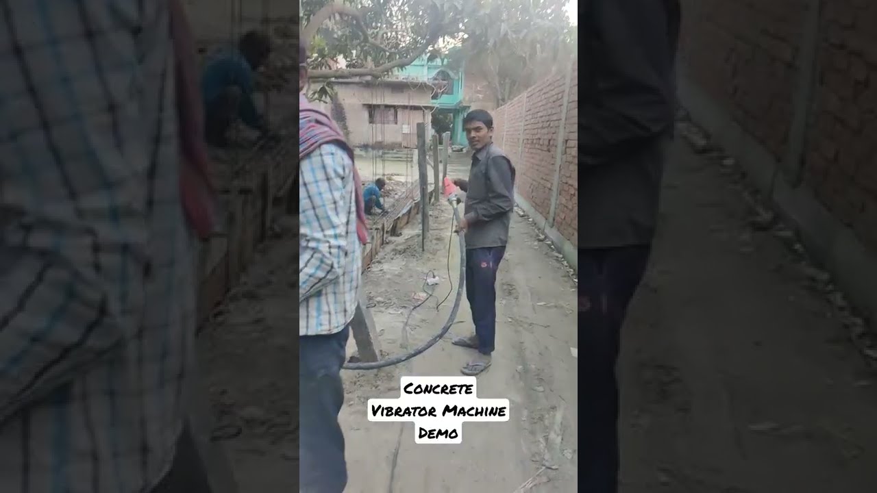 Concrete Vibrator Machine Demo #youtubeshorts #shorts #kanhaiyamehrotra #subscribe