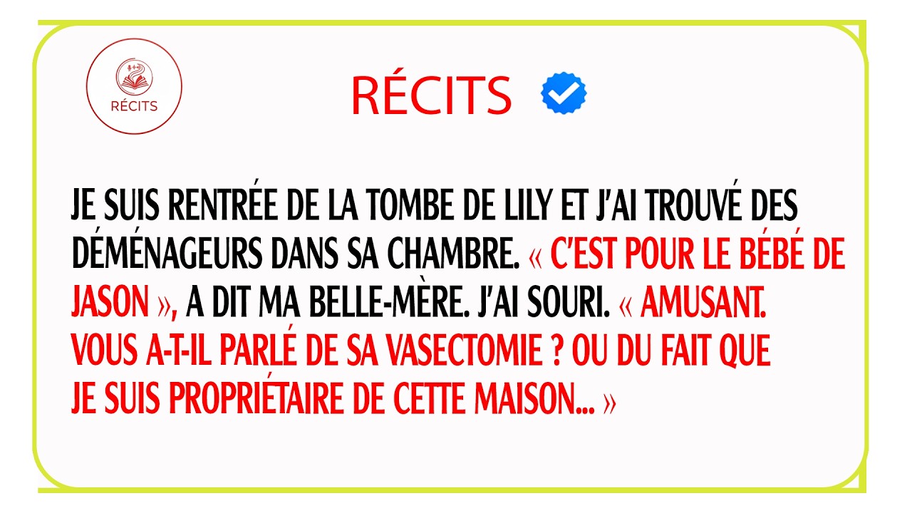 Ma belle-mère toxique vide la chambre de ma fille défunte. Elle ignore que la maison est à moi !