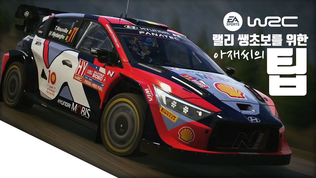EA WRC 왕초보를 위한 기! 기! 기초 강좌? 그냥 팁 정도?? 라고 해두죠. #레이싱휠