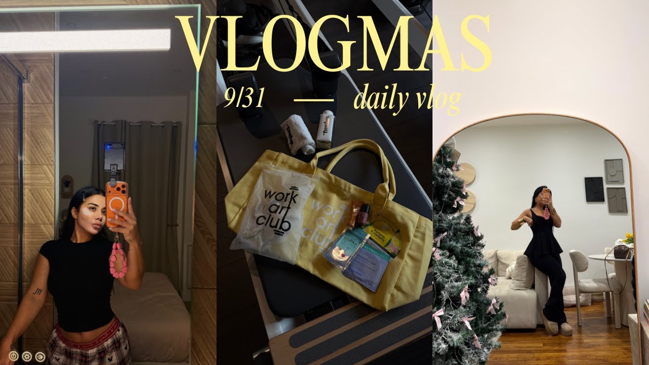 VLOGMAS 🎄🎁 -  48H DANS MA VIE D'INFLUENCEUSE ET D'ENTREPRENEUSE