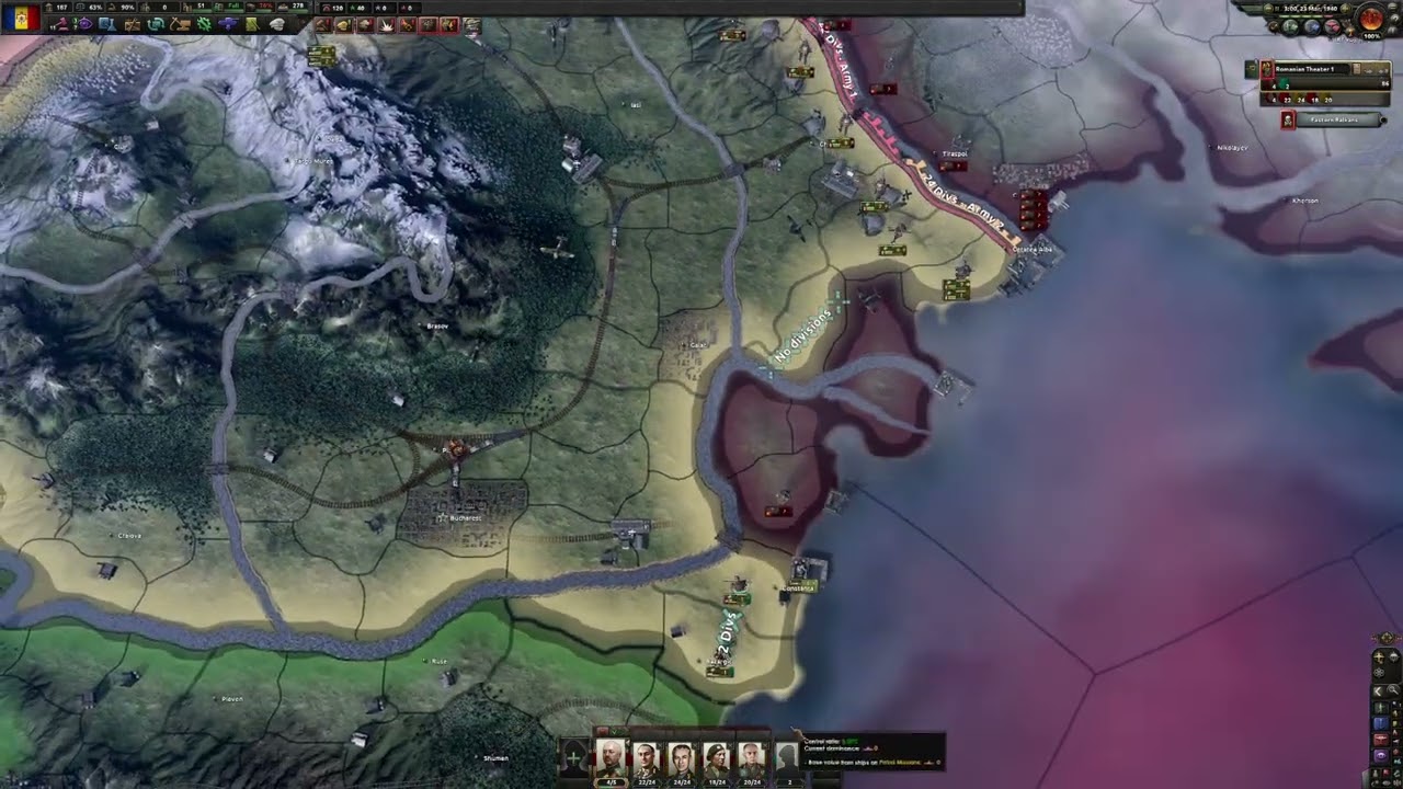 All Achievements Obtained! | Romania Achievement Run | Hearts of Iron IV