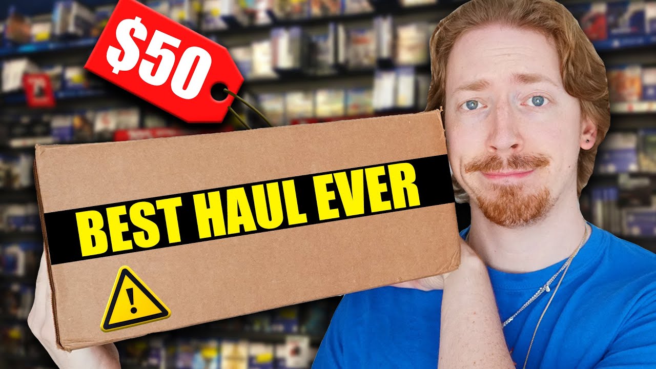 I Got ALL THIS For $50?! - MASSIVE Game Pickups