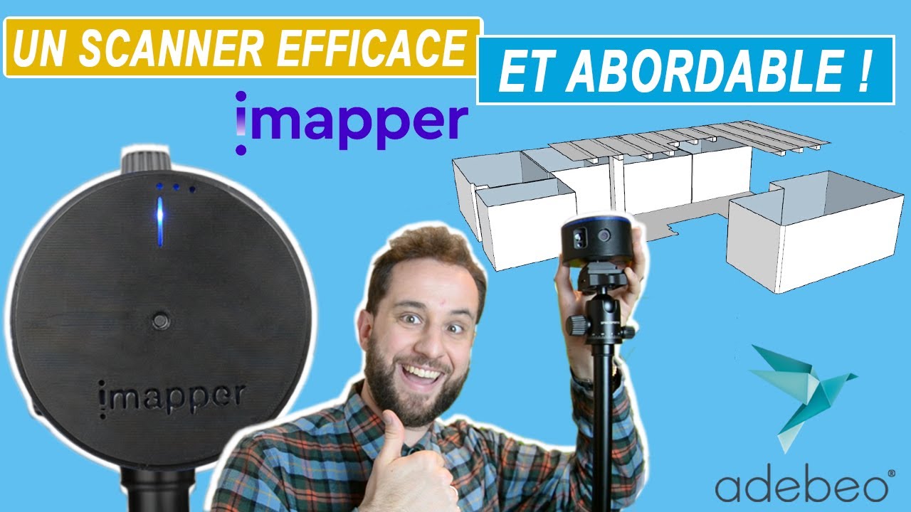 Un scanner facile &agrave; utiliser pour l'architecture et la d&eacute;coration d'int&eacute;rieur - Test iMapper