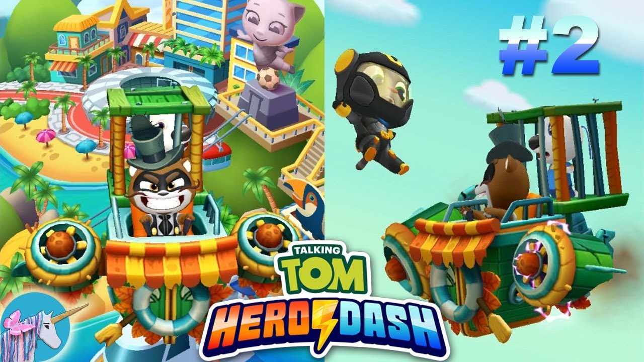 Talking Tom Hero Dash Stage 2 full gameplay