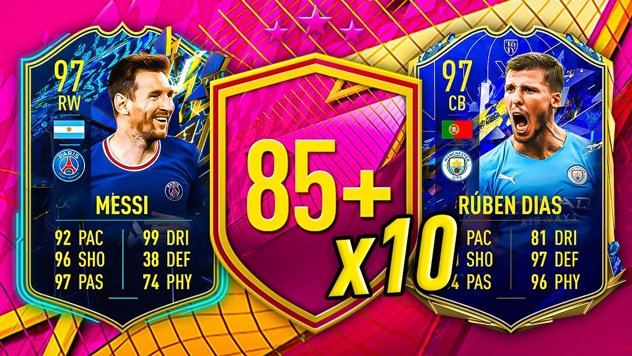 30 наборов улучшений по 85+ x10! 🔥 FIFA 22 Ultimate Team