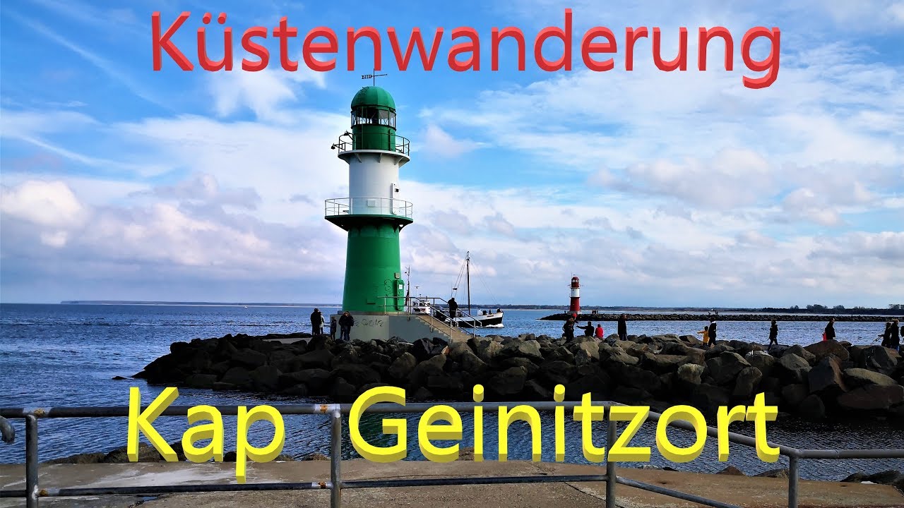 Wandern an der Ostsee - An der Steilküste von Nienhagen nach Warnemünde(2019, 4k)
