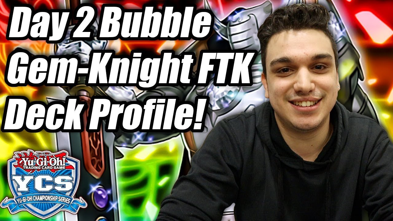 Yu-Gi-Oh! YCS Fort Worth Day 2 Gem-Knight FTK Deck Profile! ft. Kevin Rodrigues!