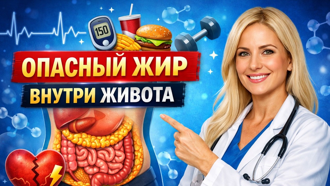 8 научно доказанных способов избавиться от жира на животе и защитить сердце. - Доктор Мередит Сильва