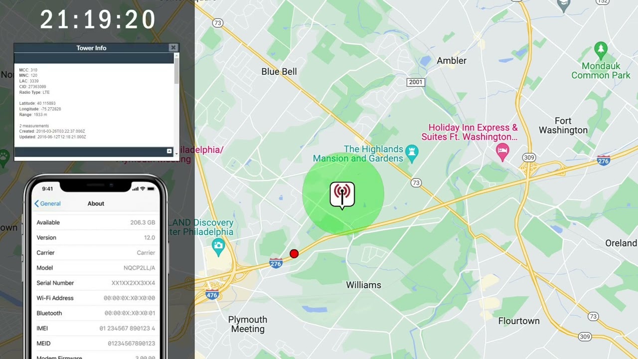 Cell Phone Tower Tracking