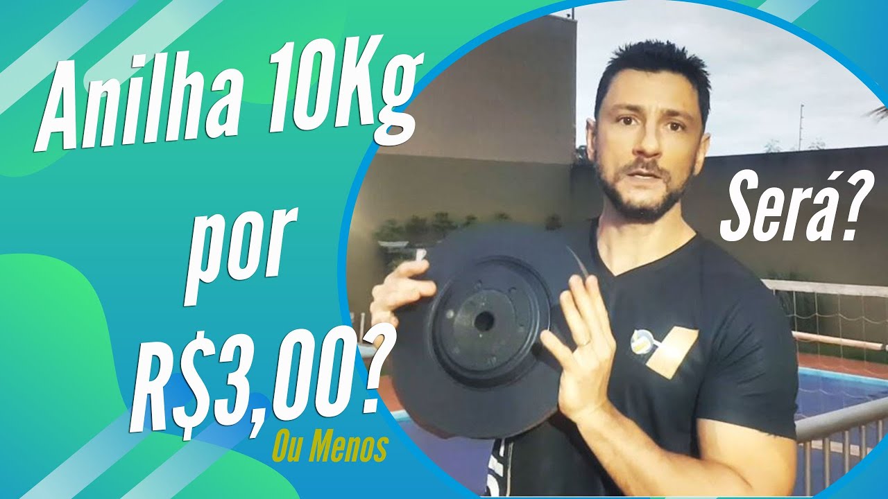Anilhas de ferro por R$3,00??