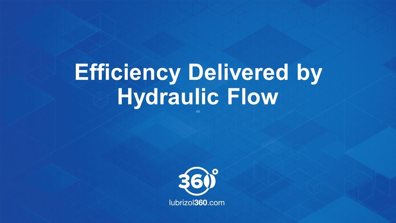 Efficiency Delivered by Hydraulic Flow