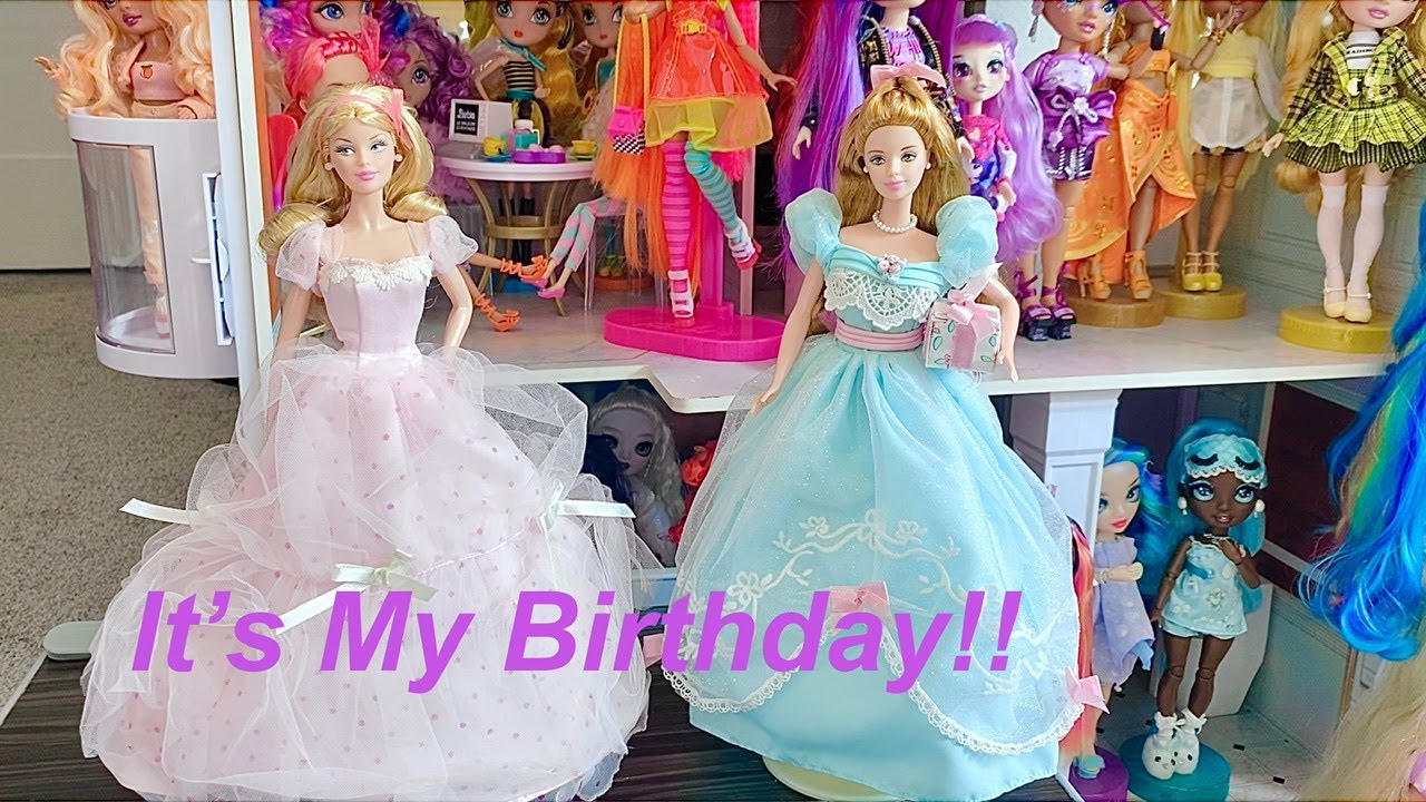 Birthday Wishes Barbies From Ebay! 1999 & 2012 Collector Dolls (2000/ 2013 released in stores?)
